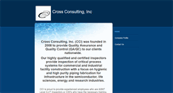 Desktop Screenshot of crossconsultinginc.com